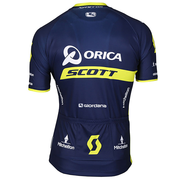 2017 Maglia Orica Scott blu - Clicca l'immagine per chiudere